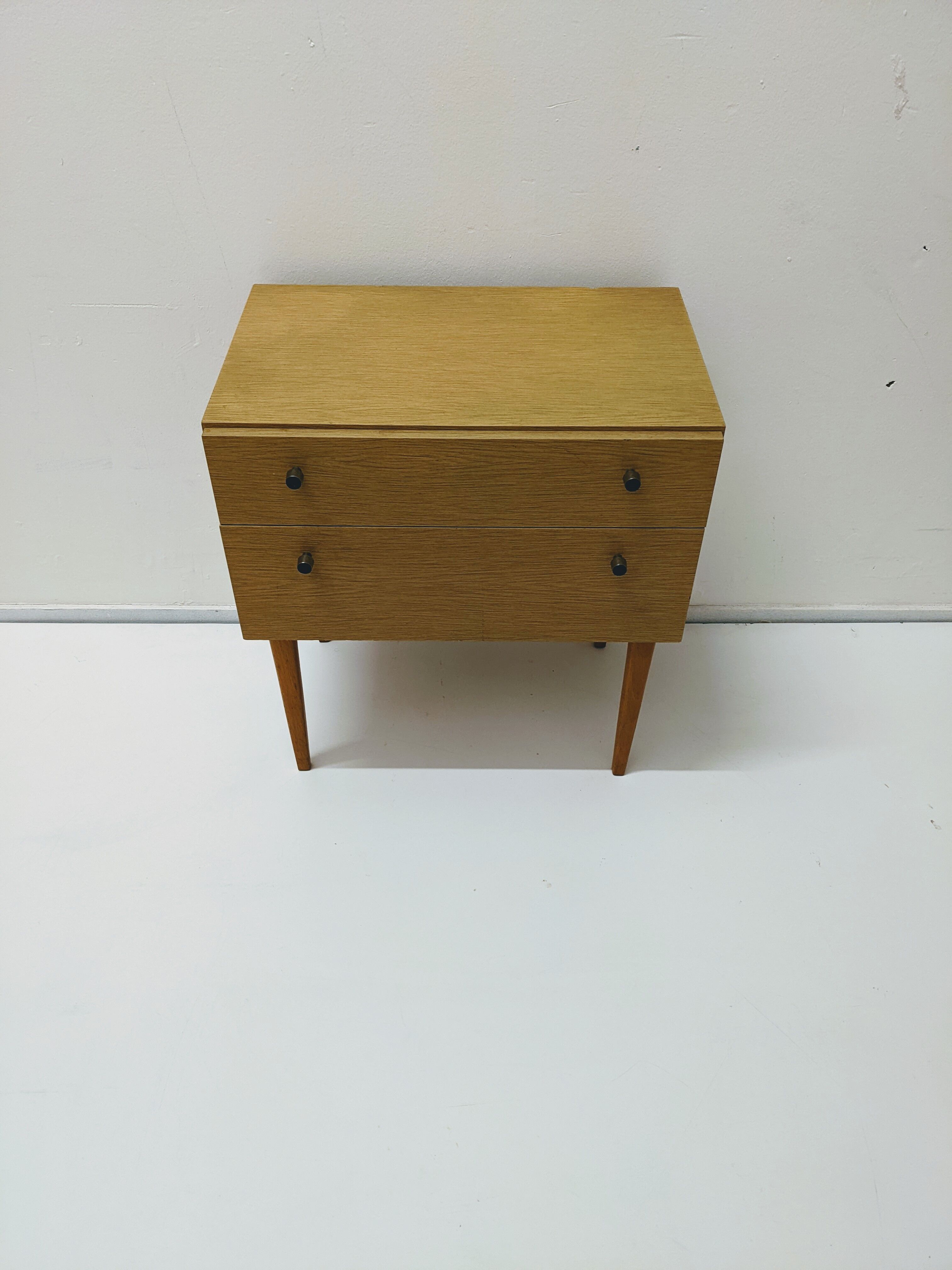 Vintage wooden storage cabinet