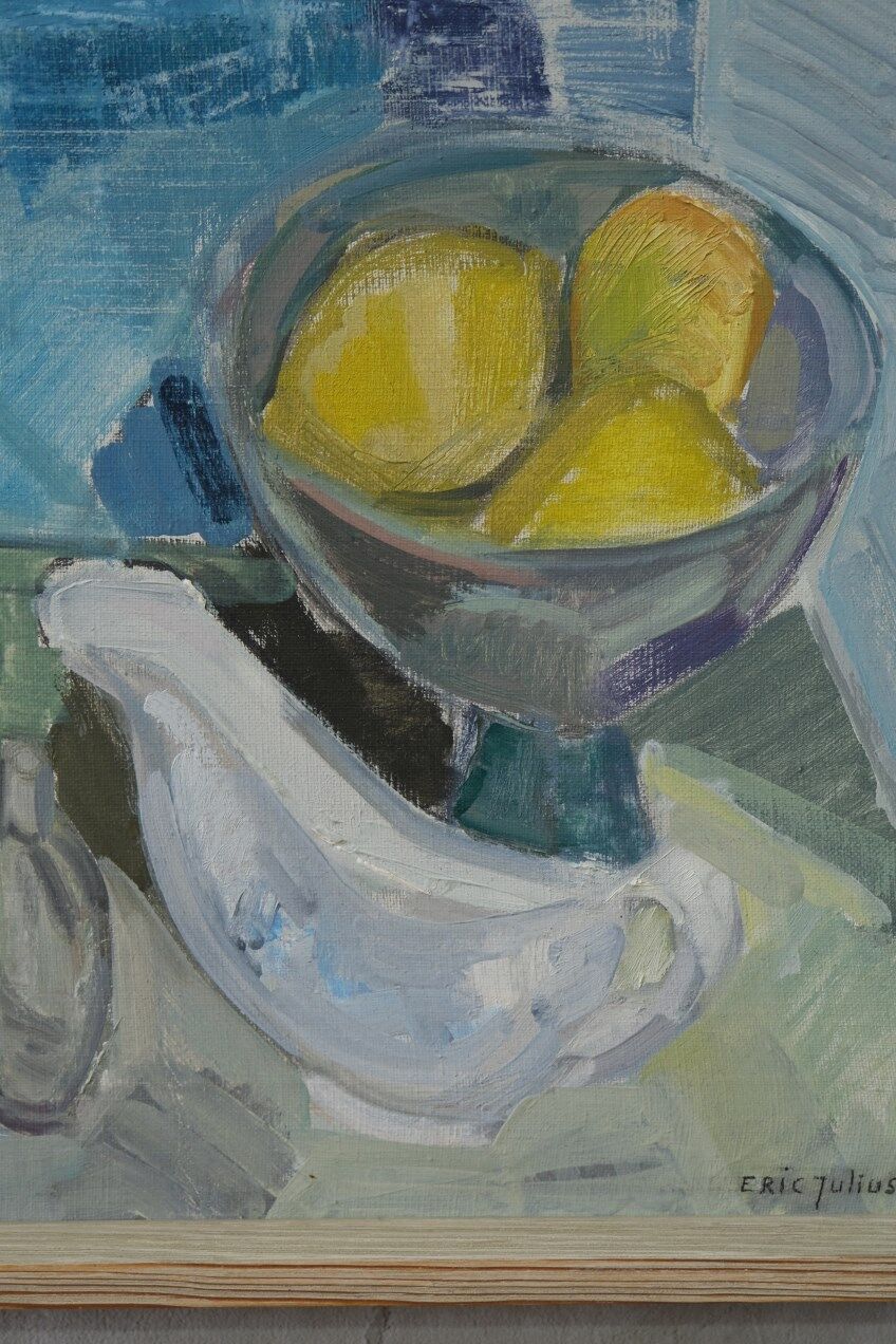 Eric Julius Svensson (1920-1995), Swedish Modern Painting, 1962, Oil on Canvas