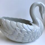 Empty ceramic swan pocket 60s