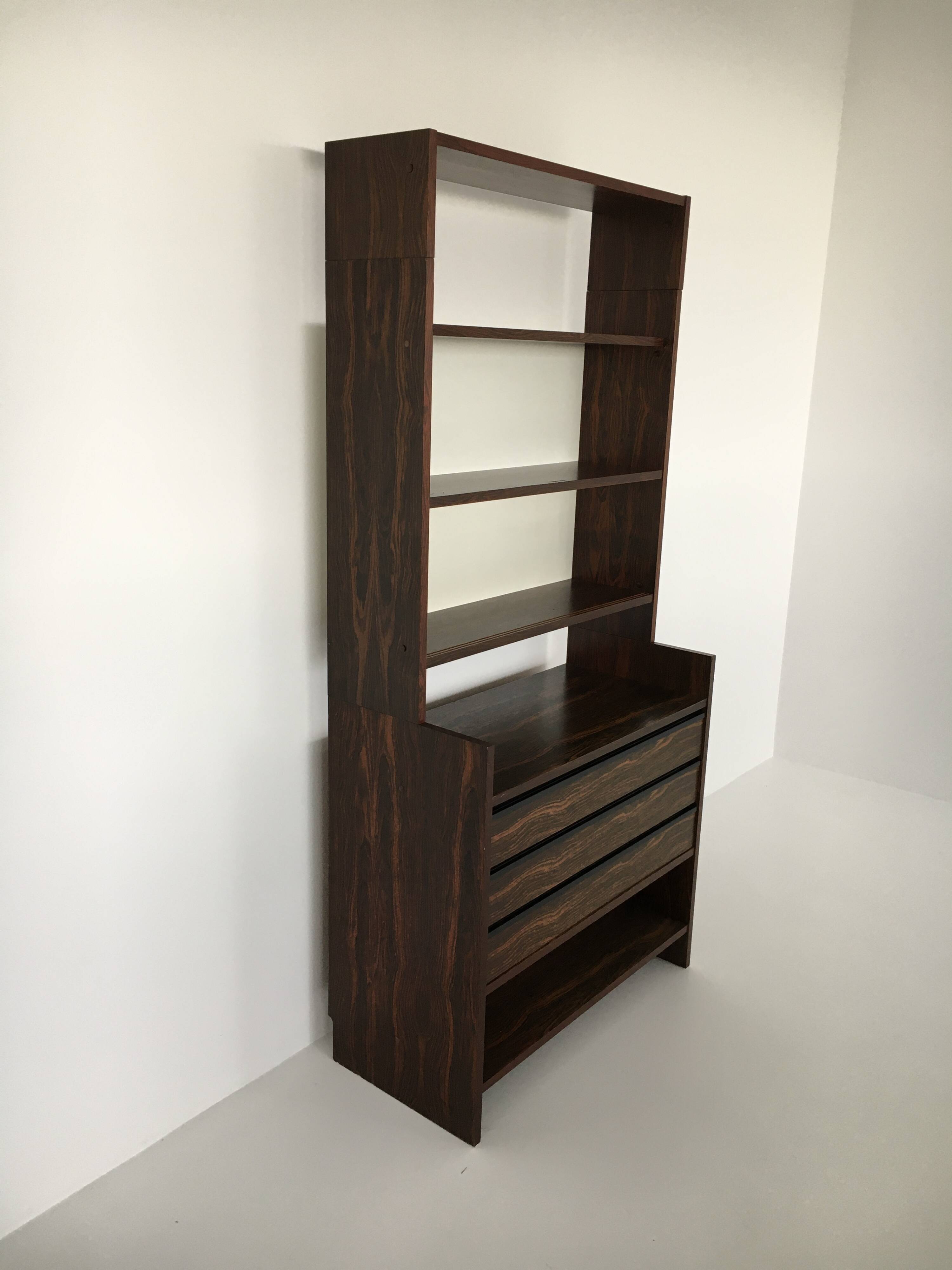 Poul Cadovius for klm rosewood cabinet, 1970’s