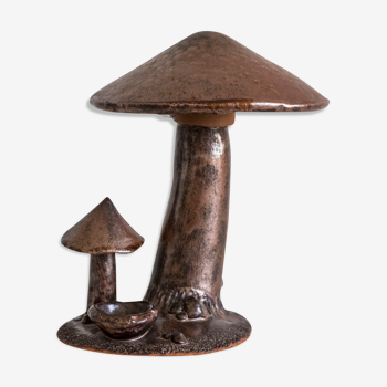 Ceramic lamp mushrooms 70s