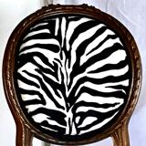 Duo of Louis XVI Medallion chairs