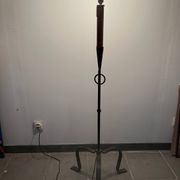 Lampadaire /torchere fer forgé 1950