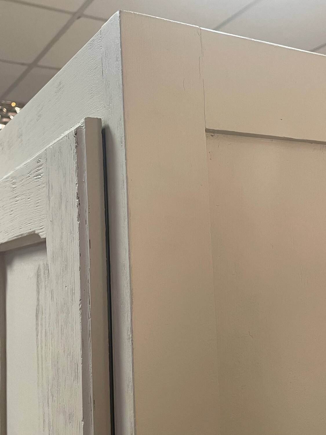 Small pinkish beige Parisian wardrobe