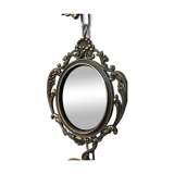 Miroir en laiton 11x13cm