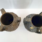 Pair of vintage Ceraverre vases 1960