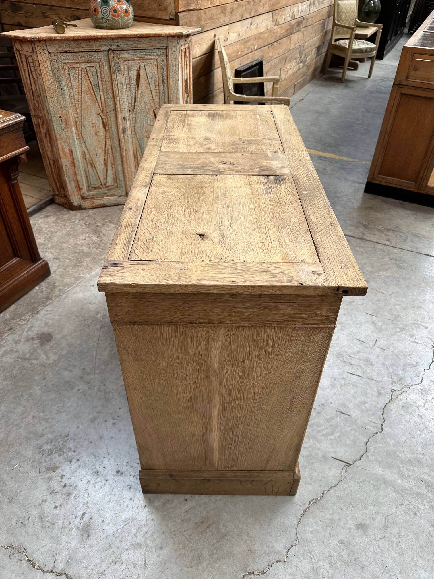 Late 19th century oak sideboard