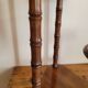 Bamboo faux plant holder