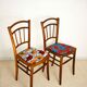 Pair of chairs wax