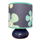 Vintage blue table lamp