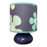 Vintage blue table lamp