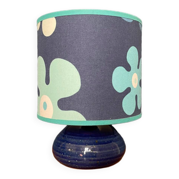 Vintage blue table lamp