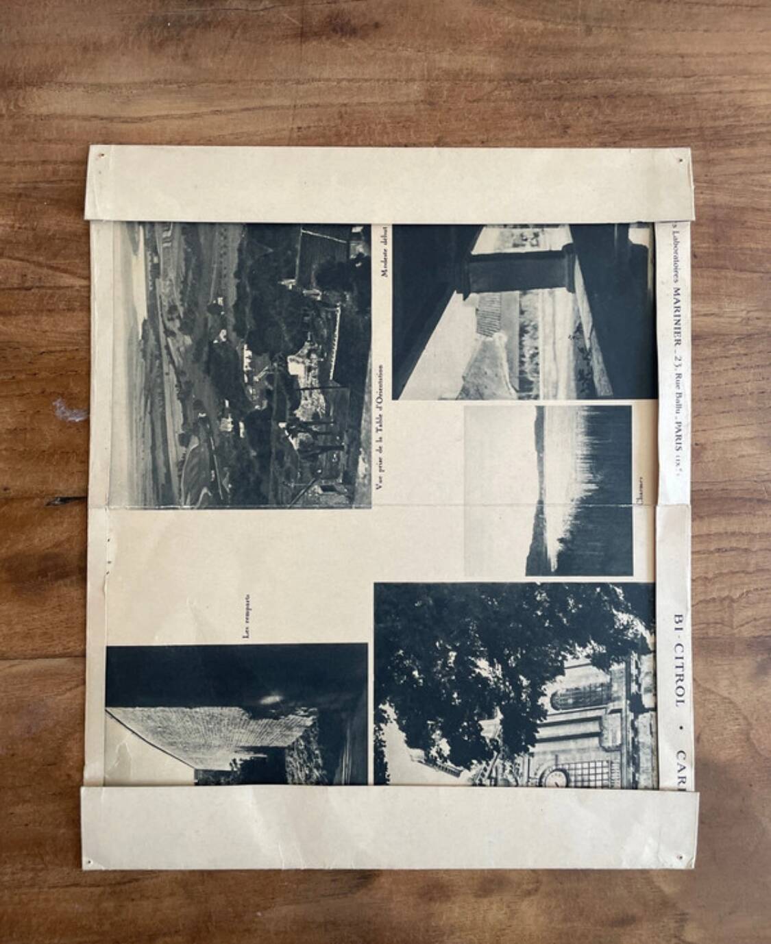 Old map dating from 1950 - Ligones