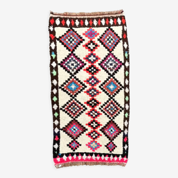 Moroccan carpet azilal 90x180 cm