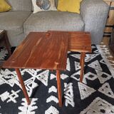 Coffee table - vintage swivel Scandinavian design