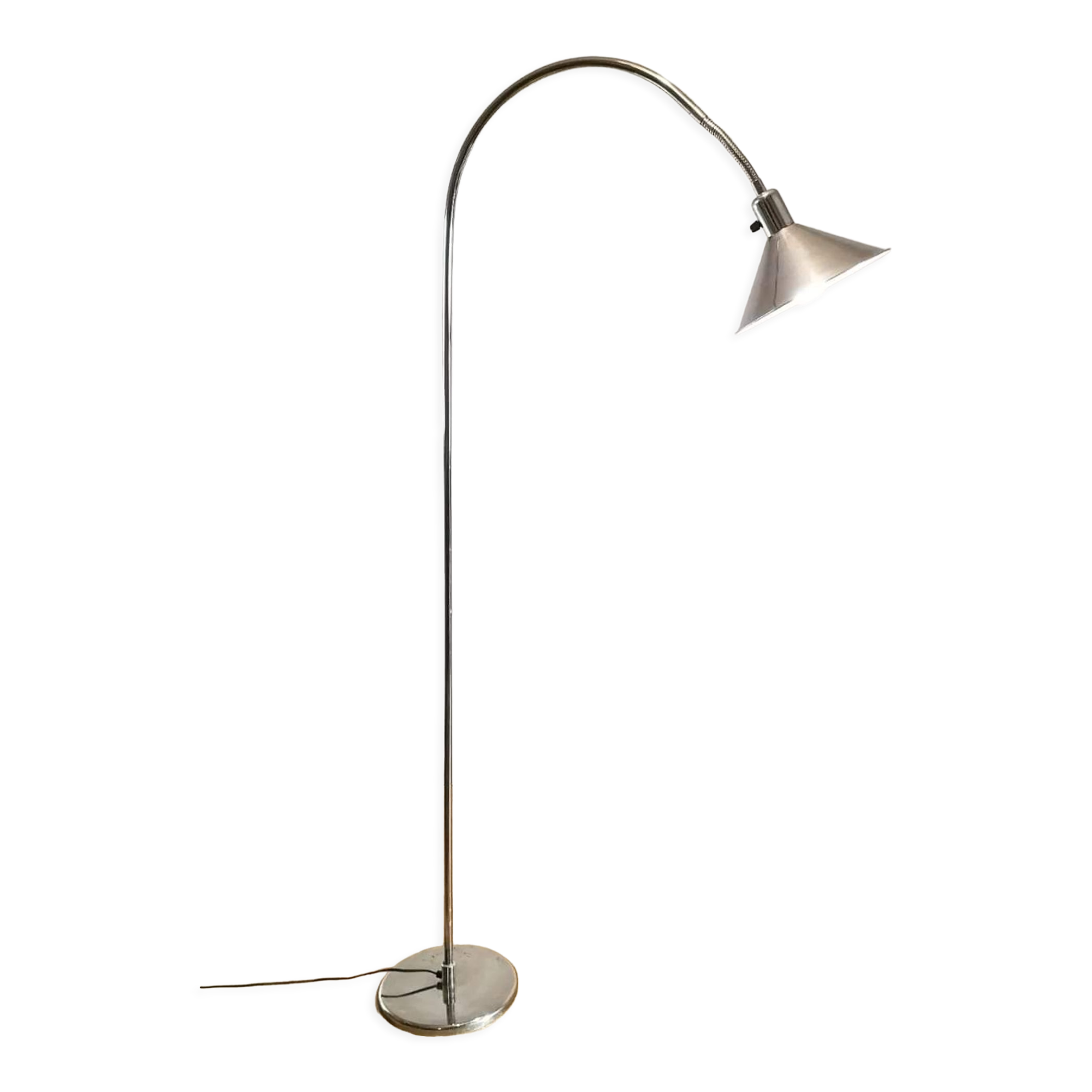Floor lamp in chromed metal 70