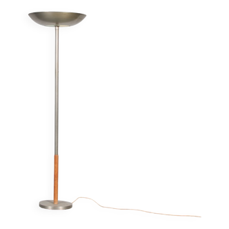 Lampadaire Uplighter des années 1930 des Pays-Bas