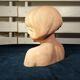 Grandmother girl in terracotta