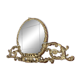 19th Century Florentine Eclectic Gilt Wood Mirror with Cinematic Provenance