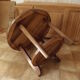 Mahogany coffee table Gaston Poisson art deco 1940