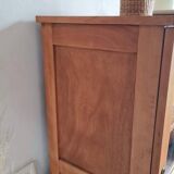 Armoire parisienne vitrée type vaisselier