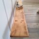 Large antique farmhouse bench in solid wood – 200 cm