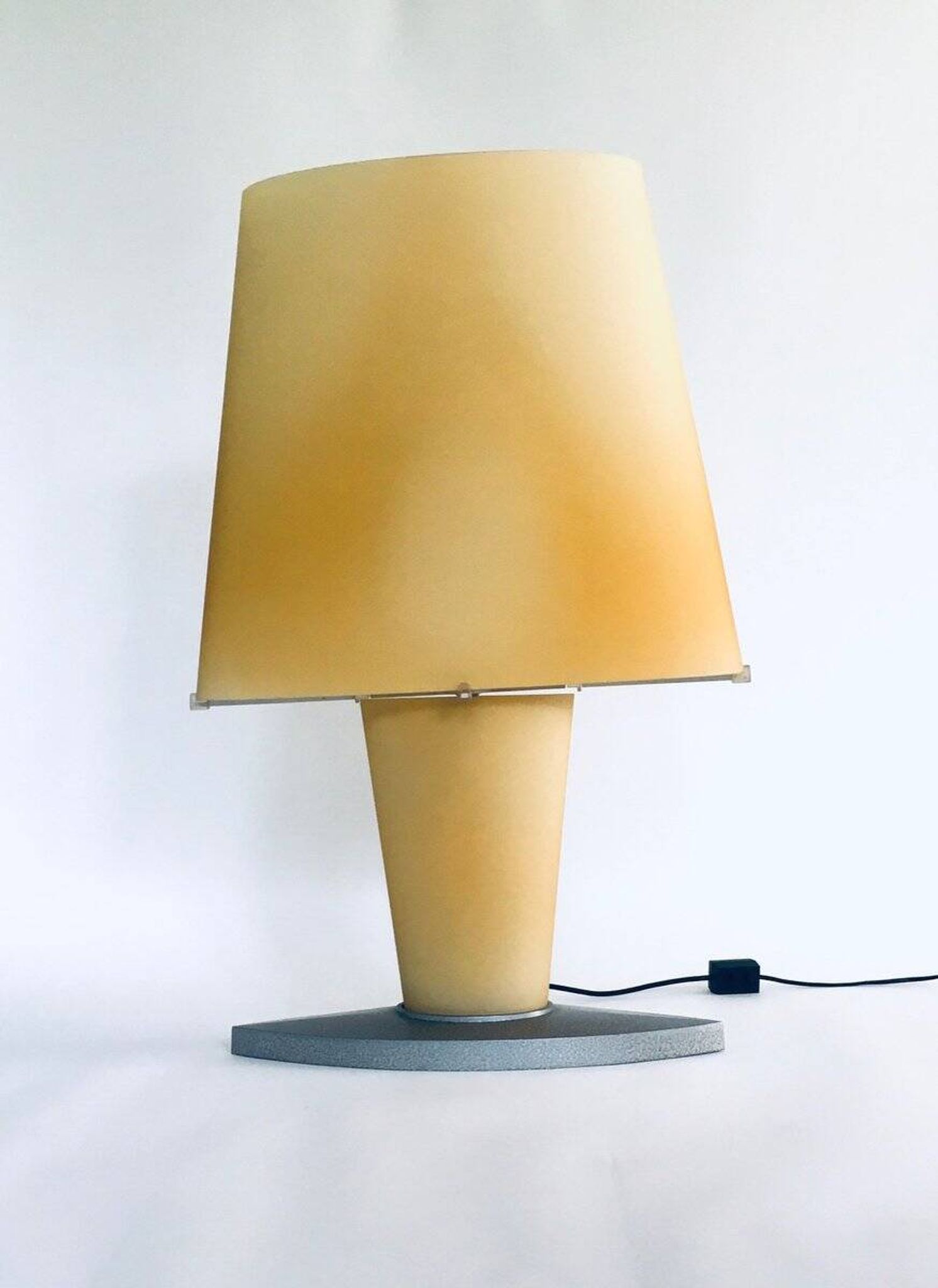 Postmodern Glass Table Lamp attributed to Daniela Puppa for Fontana Arte, 1980s