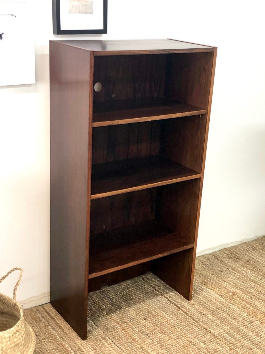 Scandinavian library in rosewood 60.5 cm
