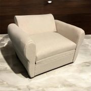 Fauteuil 30 's avec espace rangement sous assise