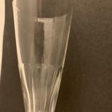 Set de 7 flûtes anciennes en verre soufflé