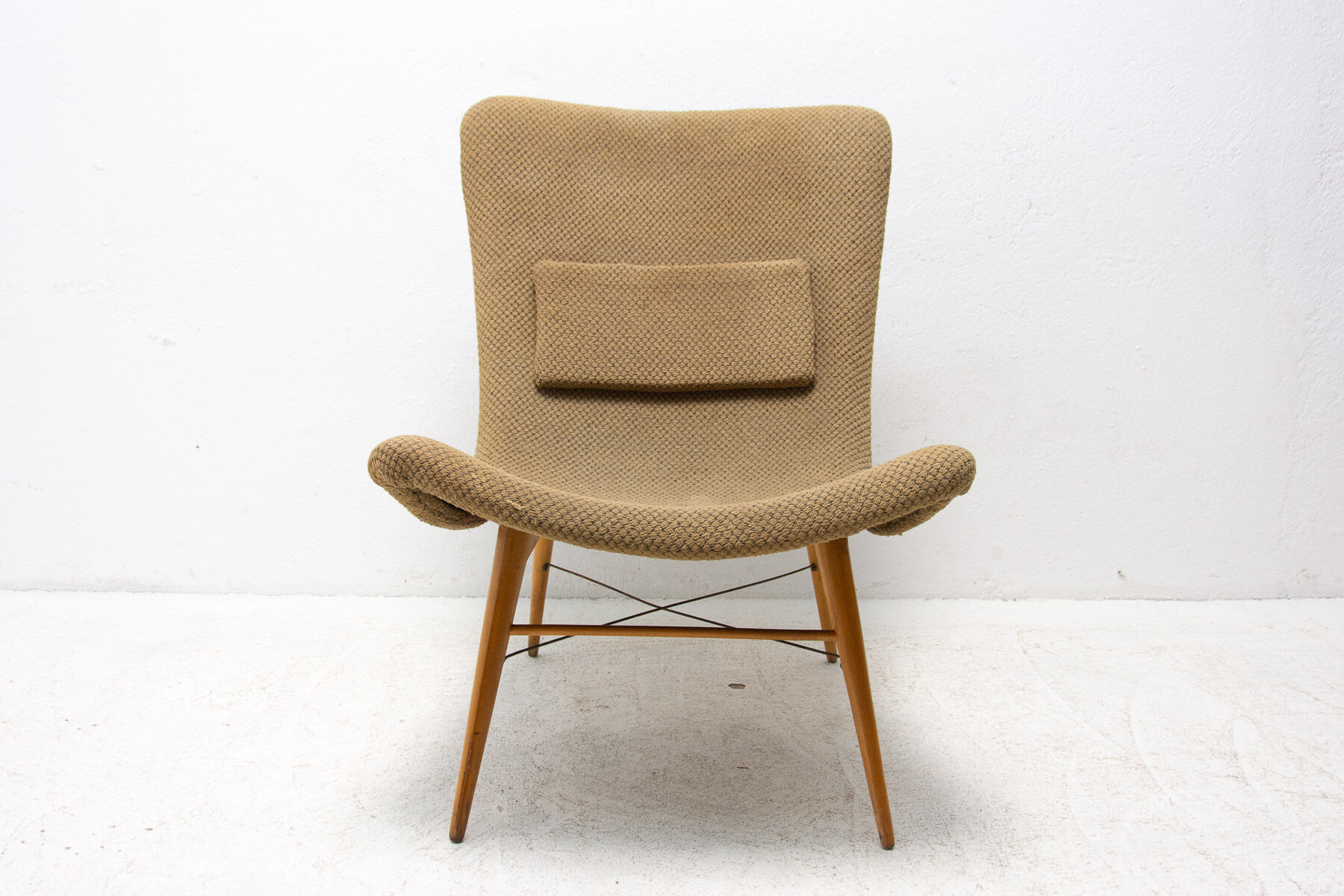 Mid-century television chair by Miroslav Navratil, 1950´s