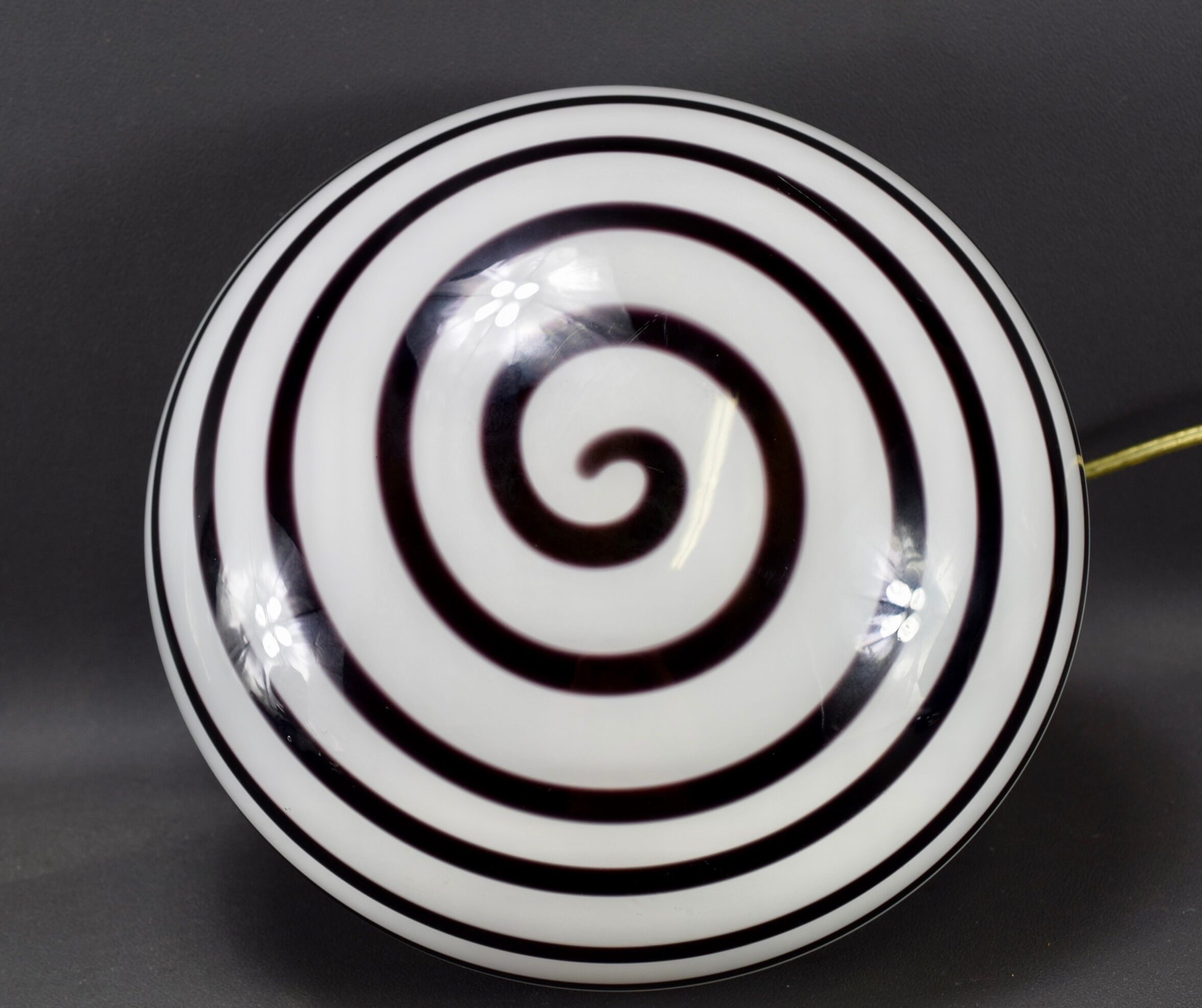 Vintage lamp zebra eglo black and white vintage