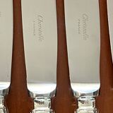 Christofle Chinon 12 table knives 24.5 cm