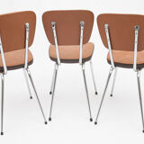 Set of 6 vintage kitchen chairs, 1970