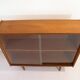 Low library, 1960s teak display case