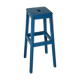 Tabouret bois bleu 1950 795mm