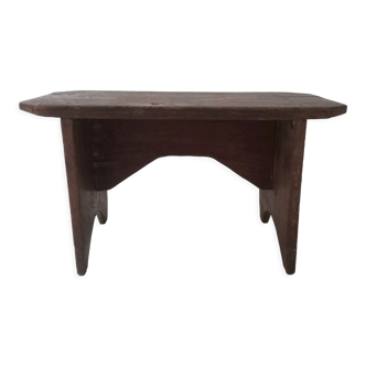 Farm stool / Vintage foot walk