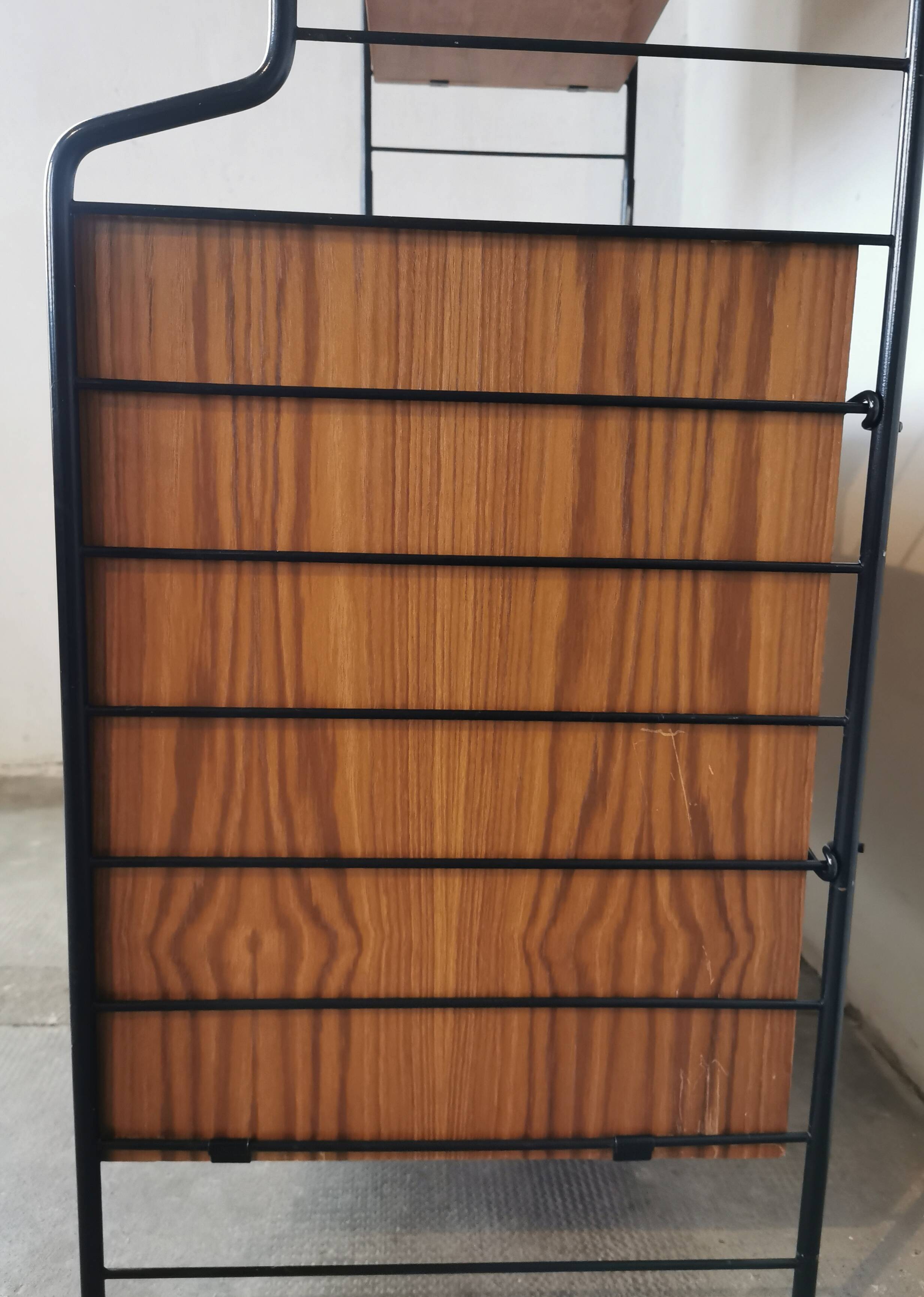 Scandinavian-style modular shelf, bookcase