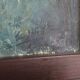 Harlequin, oil on canvas vintage 1950, signed & dated on the back SB