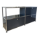 USM Haller sideboard in Anthracite Grey and Graphite Black