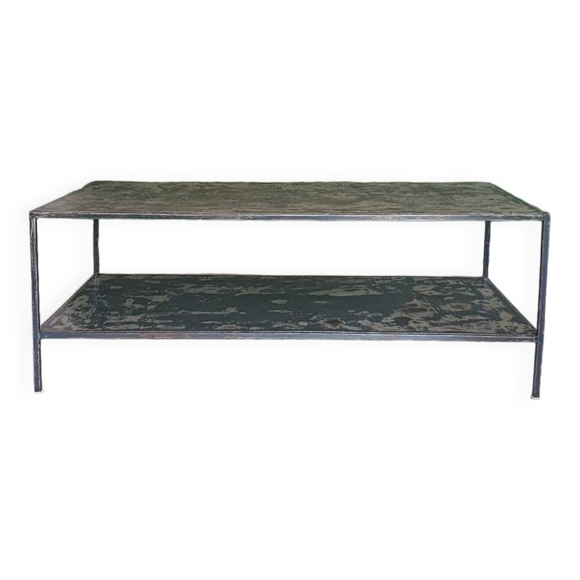 Industrial coffee table