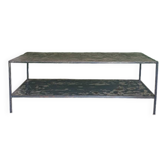 Industrial coffee table