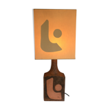 Rock and Bobois terracotta lamp