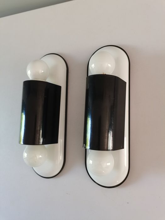 Dui model wall lamps by Vico Magistretti for Artemide
