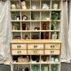 Trade furniture with lockers