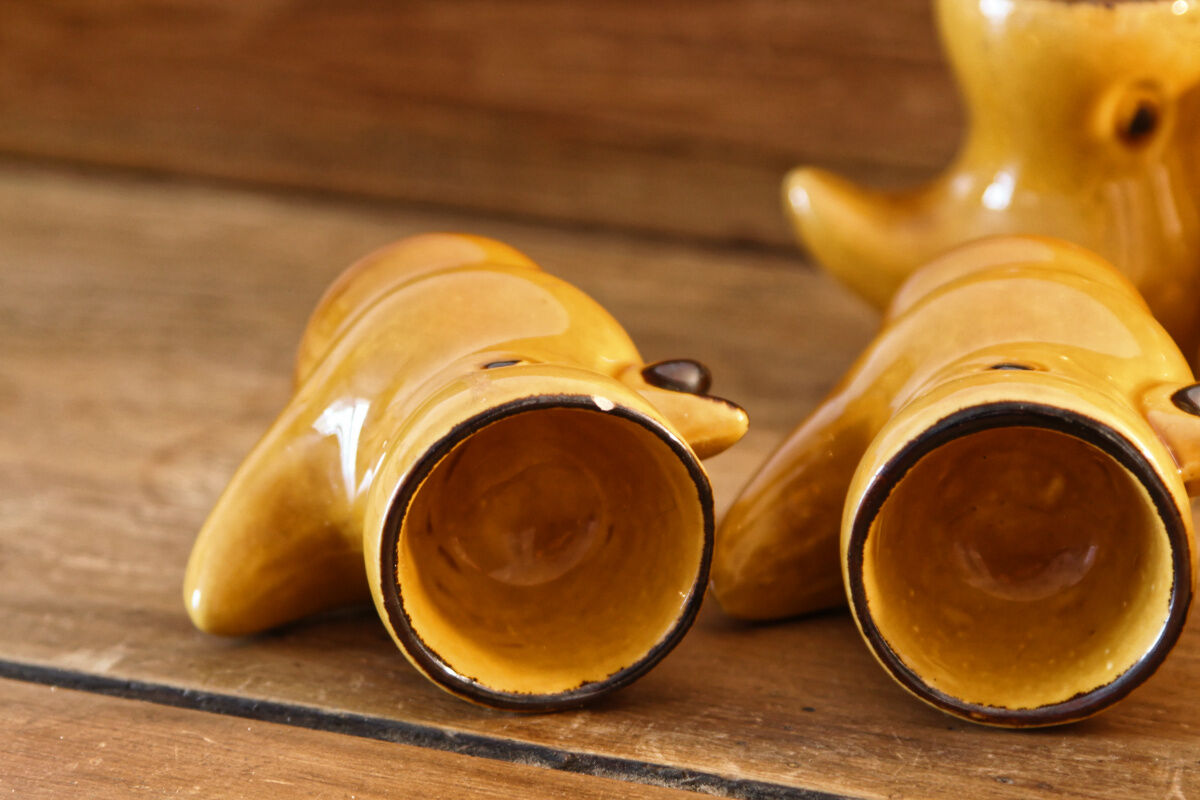 Set of 6 chicken cockerels