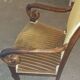 19th century restoration armchair