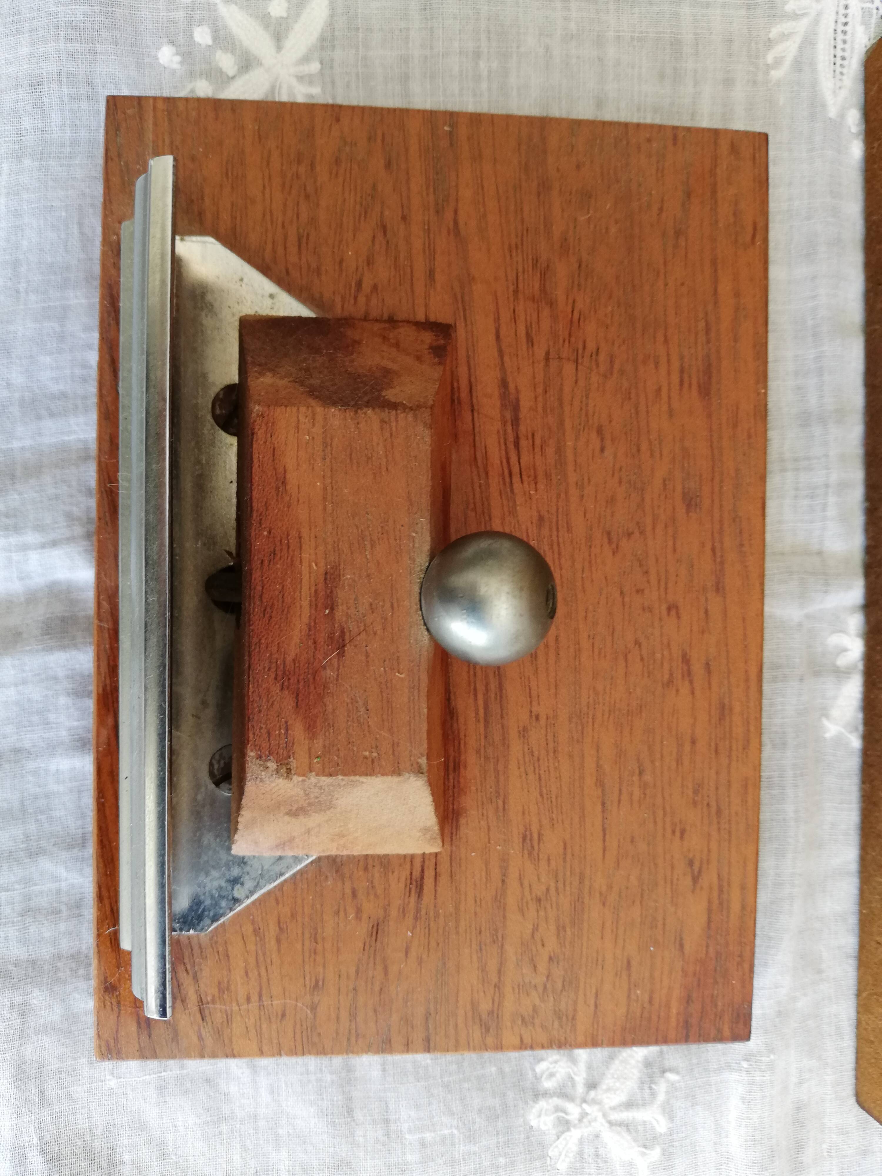 Art Deco beveled lay mirror