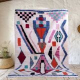 Handmade Moroccan rug in wool 3 x 2 m