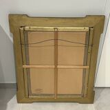 Antique gilded mirror